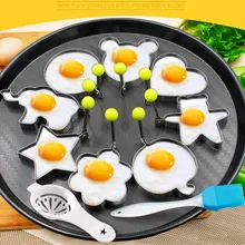 

To encounter 10PCS Stainless Steel Egg/Pancake Ring Omelette Mould Device Egg Form For Frying Eggs Tools Kitchen Appliances