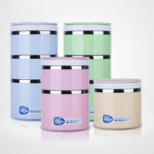 304 из нержавеющей стали теплоизоляция Bento Ланч-бокс Японский Корея портативный суши детское питание контейнеры для хранения еды