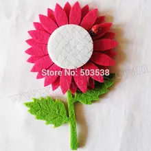 50 шт./партия, большой Солнечный магнит на холодильник в форме цветка, детские игрушки. Ранние развивающие DIY. Детские Поделки. Подарки