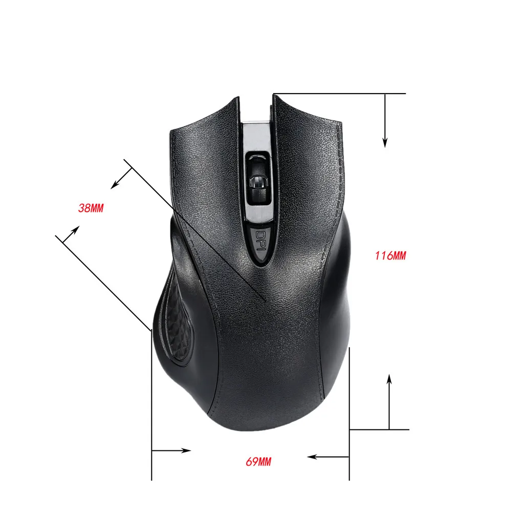 Hot-sale MOSUNX Computer Wireless Game Mouse 1600 DPI Wireless Gaming Mouse For PC Laptop Gifts Wholesale YE3.4