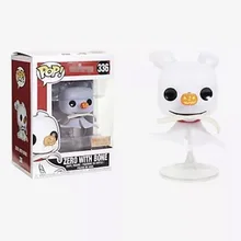 Эксклюзивный FUNKO POP официальный ужас: Кошмар перед Рождеством-ноль с костью Виниловая фигурка Коллекционная модель игрушки