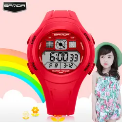 Детские часы с мультипликационными изображениями для девочек в возрасте для маленьких мальчиков сандалии спортивные для присмотра за