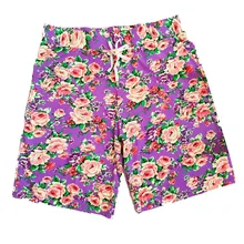 Летние пляжные модные шорты Для мужчин Повседневное хлопок полиэстер Гавайский Мужские Шорты для купания быстросохнущая пляж серфинг шорты для бега z0220