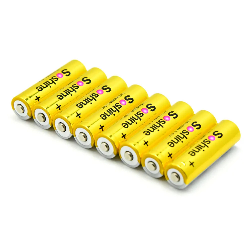 

8pcs Soshine Lithium AA 1.5V 3000mAh Battery with Battery Box (NOT rechargeable)