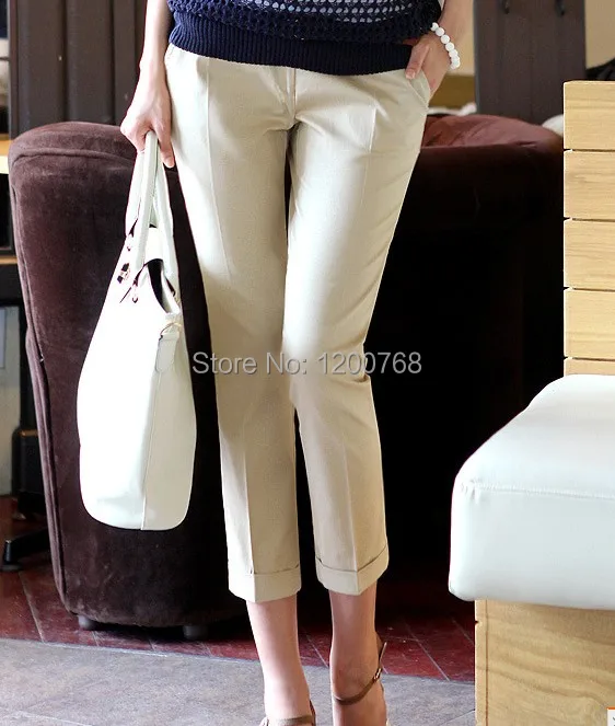

2018 Plus Size Women Pants Capris Spring Summer Loose Casual Capris Pant Ladies Autumn Fashionable Straight Capris XS-7XL