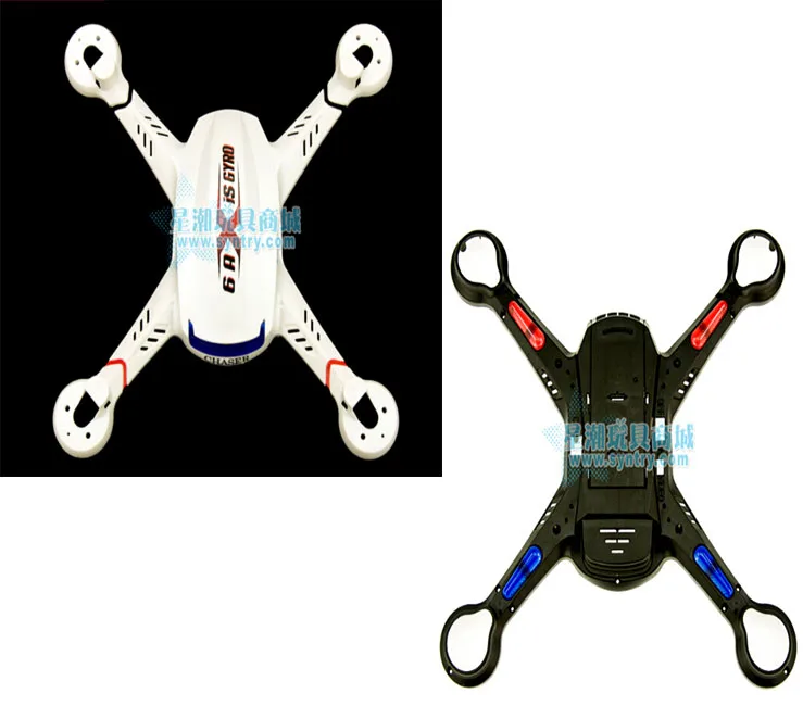 

DFD F181 2,4G RC вертолеты с дистанционным управлением Квадрокоптер 4CH 6 осей RC Дрон запасные части Корпус Корпуса