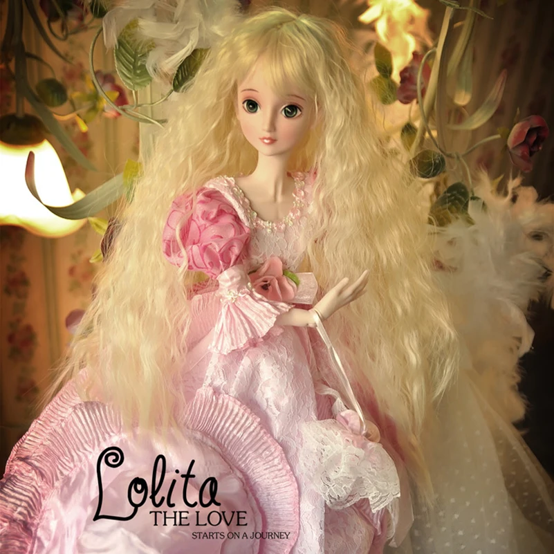 Abbyfrank 60 см большая BJD кукла силиконовые игрушки платье парик одежда обувь макияж