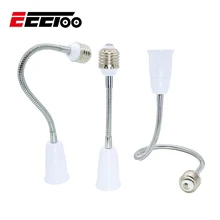 EeeToo адаптер E27 для E27 расширяющийся гибкий основание светильника 6 и 9 см, каблук 15 см, 20 см, 30 см, 35 см, 60 см с металлическими заклепками; туфли-лодочки шланг Светильник Конвертор гнездо