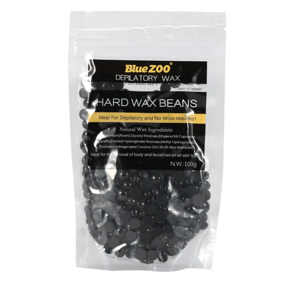 Black Wax Beans For Men Hair Removal Painless Wax Beans Depilatory