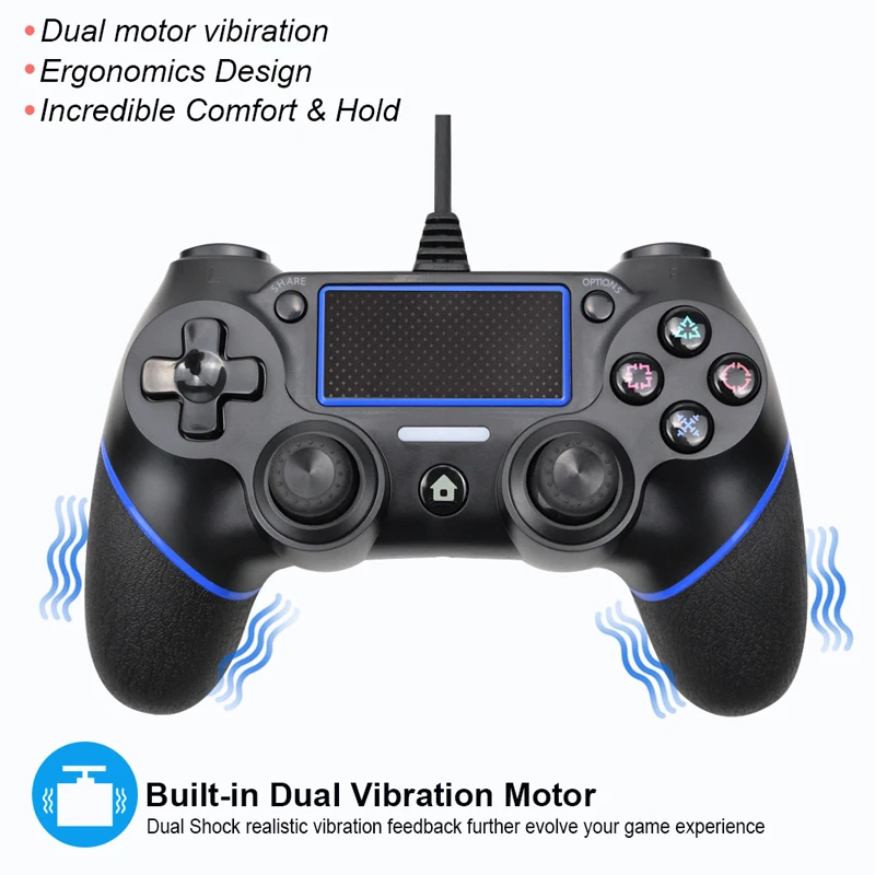 

Wired Gamepad Controller For Playstation 4 for PS4 Controller For PS3 Joystick Gamepads for PS 4 Console