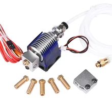3D принтер j-глава hotend для 1.75/3.0 мм 12 В 3D V6 прямая нить Уэйд экструдер 0.2 /0.3/0.4 мм сопла и вулкан комплект