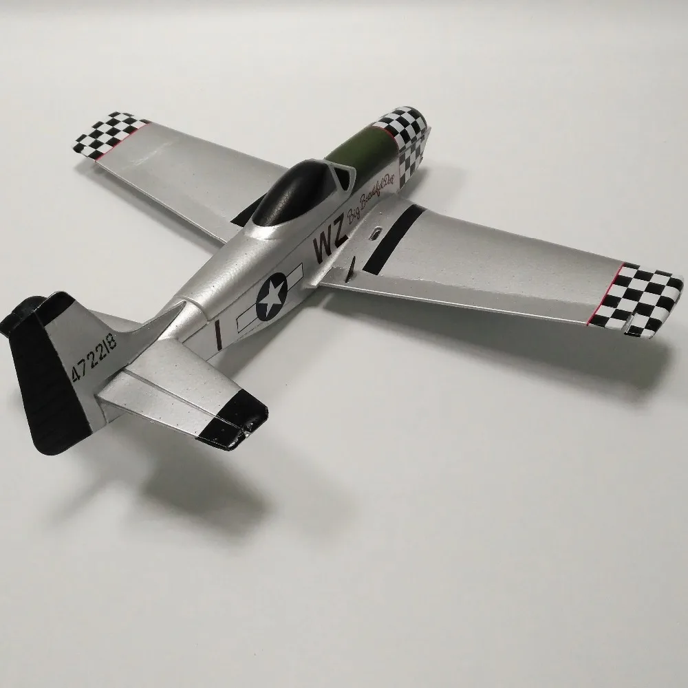 650 мм P51 мини электрический RC Warbird модель игрушки|Радиоуправляемые самолеты| |