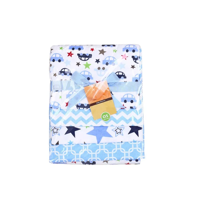2018 хлопок детские пеленает мягкие новорожденный печати одеяла марли младенческой Обёрточная бумага Sleepsack коляска крышка игровой коврик