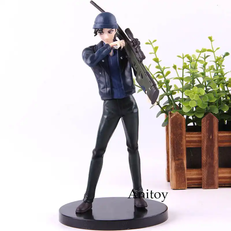 Anime Detective Conan Action Figure Shuichi Akai Sniper Rifle Anime Detective Conan Action Figure Shuichi Akai Sniper Rifle