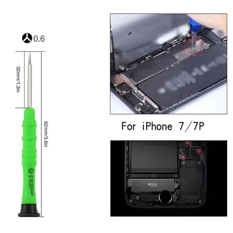 DIYFIX 21 in 1 Mobile Phone Repair Tools Kit Spudger Pry Opening Tool Screwdriver Set for Phone Hand Tools Set Disassemble Tool