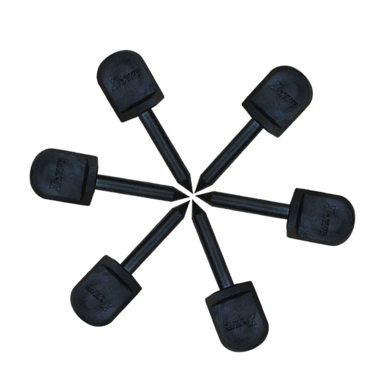 8pcs Archery Black Strong Plastic Target Nail Pins For Target Shooting Practice Game Outdoor