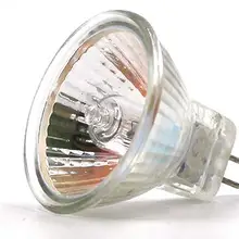 1 шт. супер яркий MR16 Галогеновый свет пятна 12 V 35 W галогенные Маслосборник Форма лампы прозрачное стекло Стекло