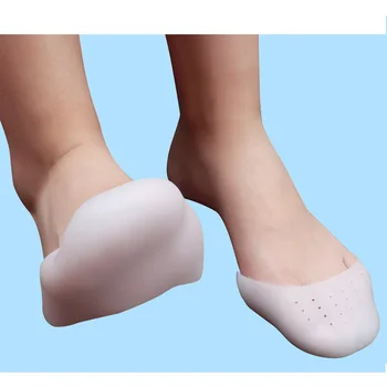 

6Pair=12Pcs Soft Gel Toe Caps Ballet Foot Pain Protect Pain Relief Massage Health Care Silicone Toe Separators Relax Massager