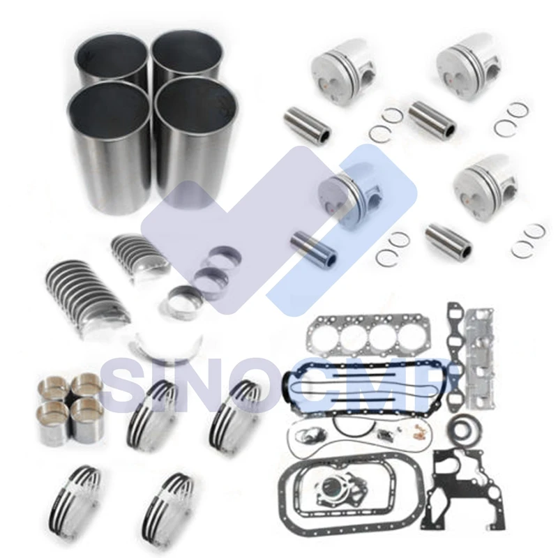 4D95 Engine Overhaul Gasket Kit Seals for Komatsu 4D95S 4D95L Forklift Excavator