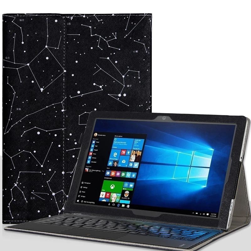 Модный чехол из искусственной кожи для 12 2 дюймов Lenovo Miix510 Miix520 Tablet PC Miix 510 520