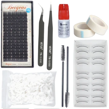 

Eyemix Eyelash Extension Tools Set For Novice Practice Eyelash 7 Kinds Of Package Makeup Tools For Individual Eyelash