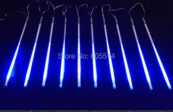 

[Seven neon]Free shipping blue AC110-220V 3meters 10pcs/set 20W 80cm long 78leds/pcs 3528led smd led meteor tube light
