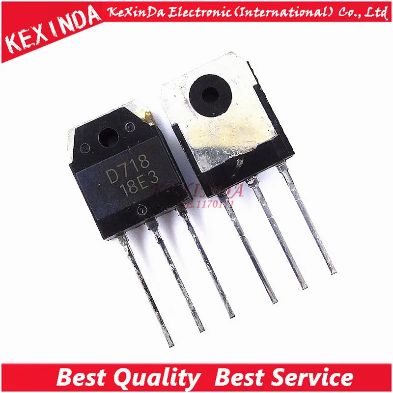 2SD718 D718 SD718 8A 120V 80W TO 247 IC 10 шт./лот Бесплатная доставка|lot lot|lot 10pcsic 8 |