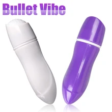 Davidsource Waterproof White Purple Bulltet Stimulate Mini Vibe Vibrating Egg Women Masturbator Adult Female Sex Toy