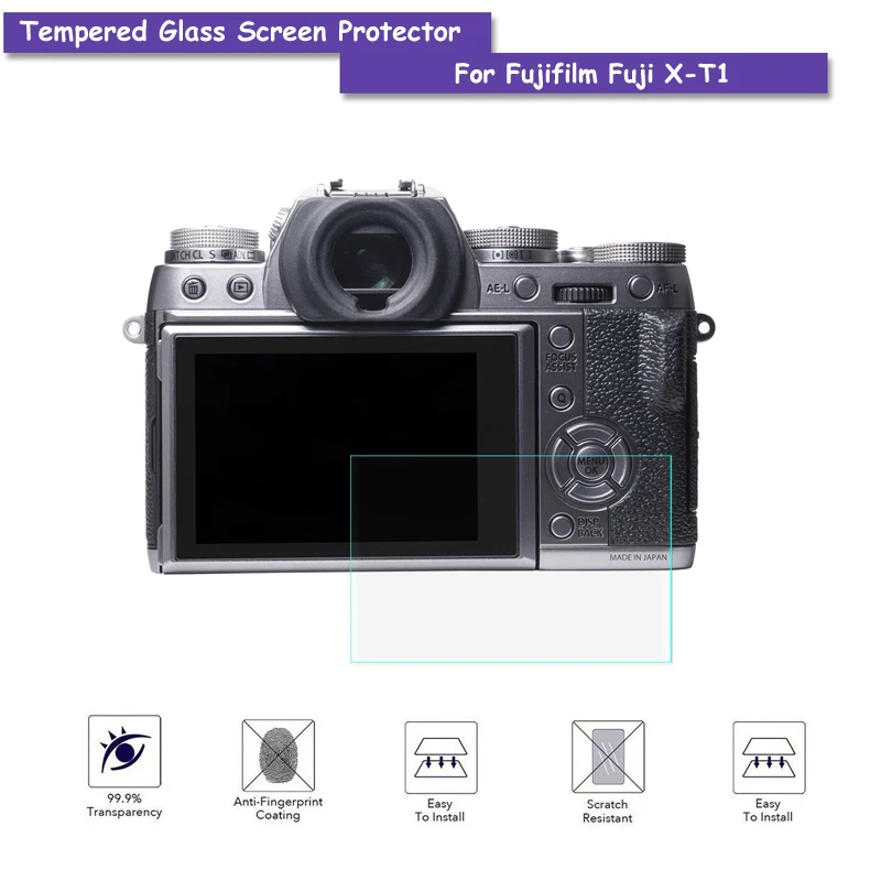 9 H Vetro Temperato Lcd Screen Protector Reale Vetro Shield Film Per Fujifilm Fuji X-T1 Xt1 Accessori Della Fotocamera