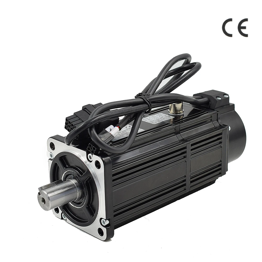 GH 8M08T024E 220V 750W AC серводвигатель 3000 об/мин 2 4 N.M. 0.75KW сервомотор однофазного