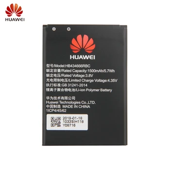 

Huawei HB434666RBC Original Battery For Huawei E5573 E5573S E5573s-32 E5573s-320 E5573s-606 E5573s-806 1500mAh Battery