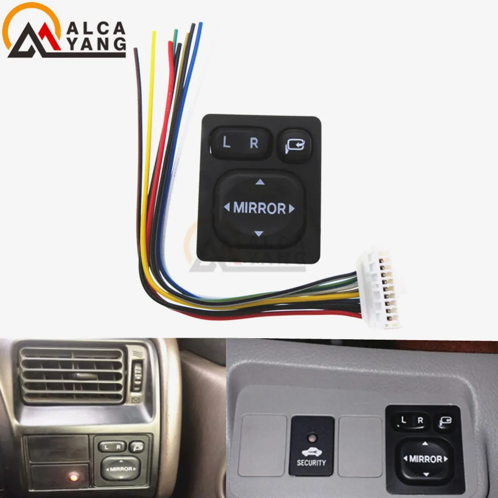 

84872-52040 Power Mirror Control Switch For Toyota Camry Vios Rav4 Scion Lexus 84870-0P010, 84870-0D080, 84870-33150