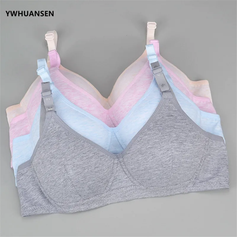 

YWHUANSEN Kids Girls Training Bra Underwear Development Period Brassiere Cotton Kids Underclothes Sport Girls Bras For Teens