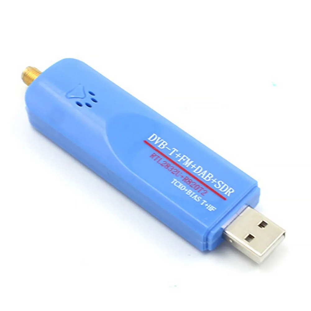 Антенна цифровой смещения USB HDTV тюнер Dongle тюнер приемник комплект видео короткие волны SDR RTL-SDR DVB-T FM RTL2832U Поддержка оборудования