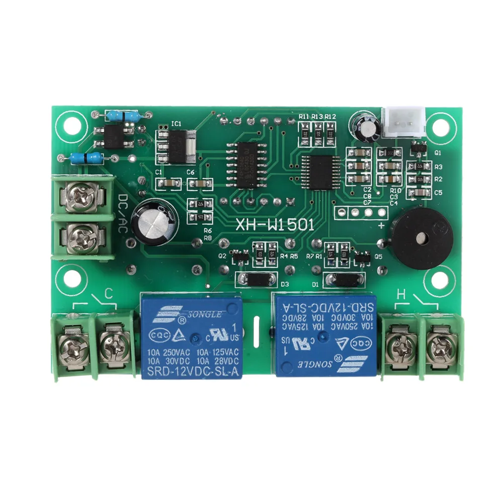 2 Channel Automatic Switch Thermostat Adjustable 12V Temperature