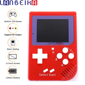 

LANBEIKA Handheld Game Player Built-in 129 Classic No Repeat for FC Games Portable Children's Video Game Console Gift for Kids