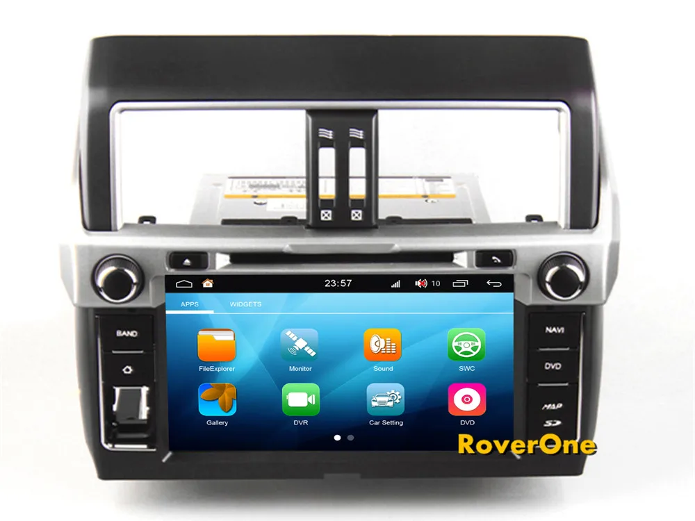 Sale RoverOne Android 8.0 For Toyota Prado 2014 2015 Car Multimedia Player Radio Stereo DVD GPS Navigation Sat Navi PhoneLink 11