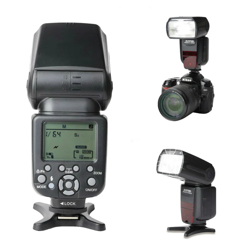 Flash Light High Speed TTL Speedlite for CANON NIKON DSLR Camera