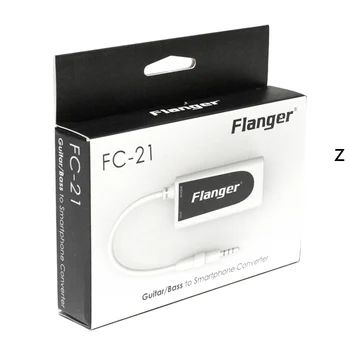 

FC-21 Software Guitar Effect Converter Adapter For Bass to Smartphone Accessories