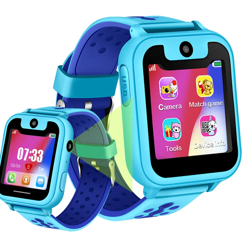 

2018 New Waterproof Children Smart Watch Omnidirectional Positioning Tracker SOS Emergency Call Digital Watch Support SIM Card
