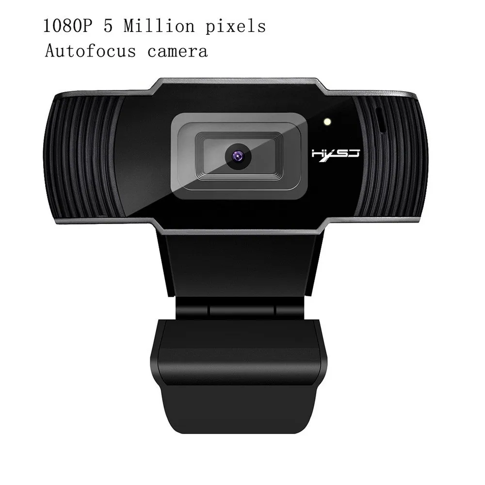 HXSJ S70 HD Webcam Autofocus Web Camera 5M Megapixel 1080P for Computer PC W Mic Dropshipping