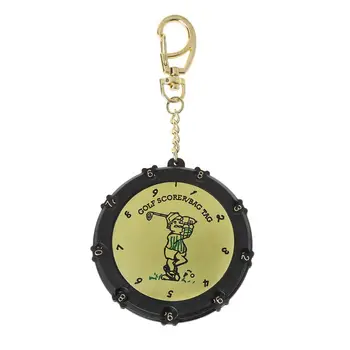 

Golf Stroke Shot Putt Score Counter Keeper Scoring Tag Clip Keychain 18 Hole For Golf Accessories