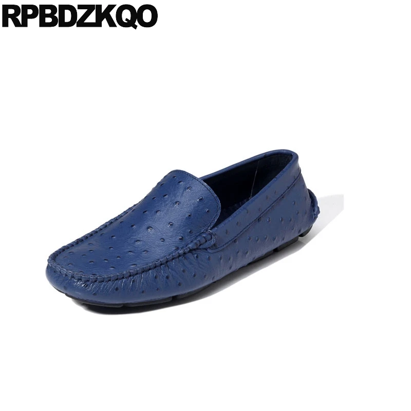 Doux Marque noir bleu Mocassins Beige 2018 Britannique Chaussures Bleu Qualité Hommes Véritable Supérieure Style Glissement Célèbre Appartements À Décontracté rouge Cuir Semelles En vert RTwq1xYwF