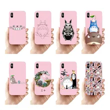 Bonito kawaii totoro ghibli miyazaki anime uma viagem de chihiro kaonashi tpu caso claro para iphone 11 12pro mini 7 8 x