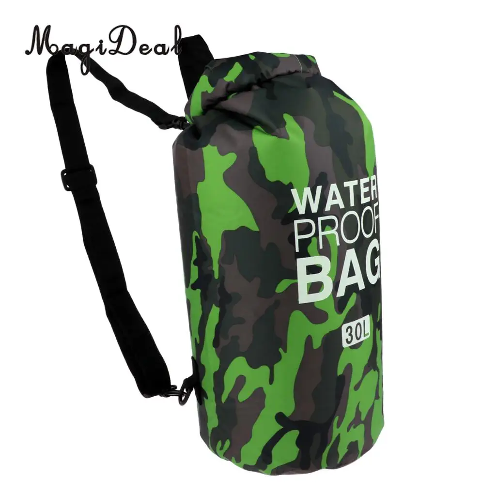 30L Waterproof Dry Bag Backpack Rucksack Kayak Boat Floating for Surf Fishing Camping Hiking Climbing Cycling Snorkeling Diving