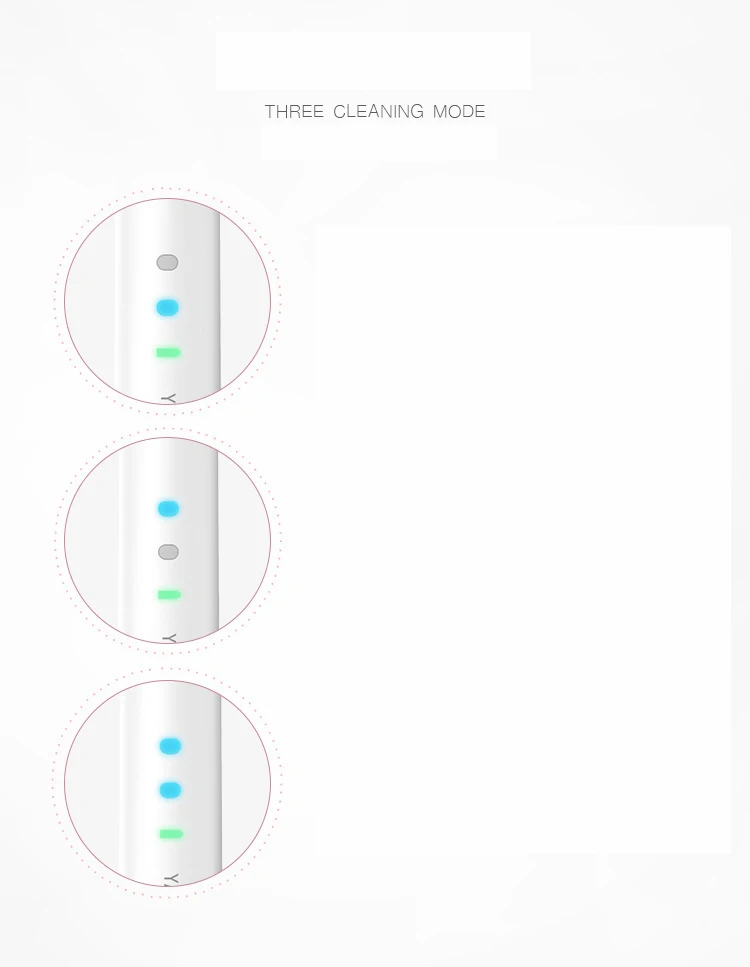 Водонепроницаемый отбеливающая зубная щетка Класс 7 водонепроницаемое радио Электрический Зубная щётка бытовые удобно электрическая
