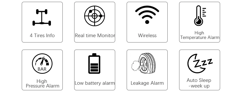 Junsun USB система мониторинга давления в шинах TPMS с 4 внутренними датчиками для Junsun автомобильный dvd-плеер на основе Android навигации