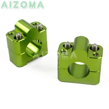 1 пара мотоцикл 1 1/" руль стояк CNC алюминий 1,125 дюймов толстый руль крепежные скобы для Kawasaki Yamaha квадроцикл Suzuki Универсальный