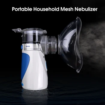 

Relieve Asthma Children Adult Atomizer Health Care Ultrasonic Spray Respirator Mini Inhale Nebulizer Handheld Steamer Tools