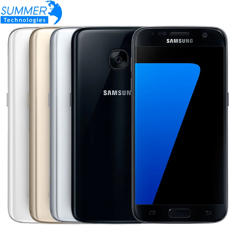 Разблокированный мобильный телефон Samsung Galaxy S7 G930F 4G LTE 5 1 дюйма 12 МП